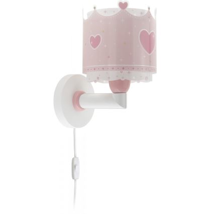 Dalber 61109 - Iluminação de parede de criança LITTLE QUEEN 1xE27/60W/230V