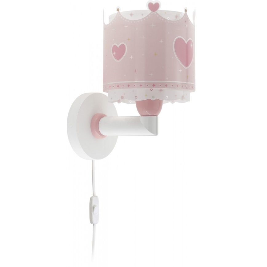 Dalber 61109 - Iluminação de parede de criança LITTLE QUEEN 1xE27/60W/230V