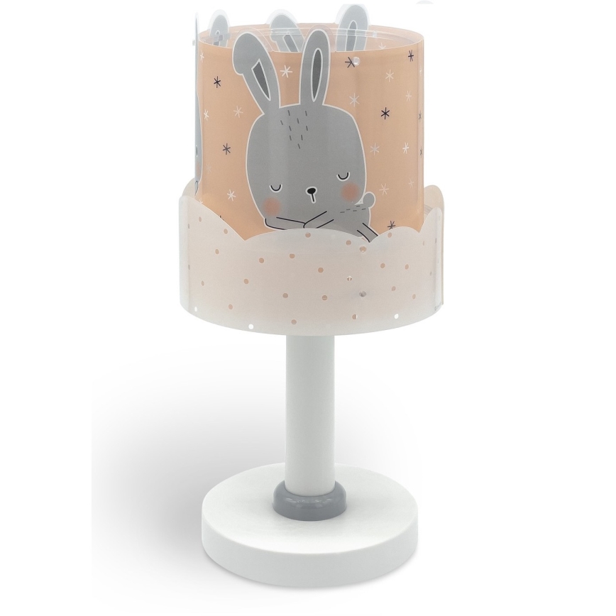 Dalber 61151S - Candeeiro de criança BUNNY 1xE14/40W/230V laranja