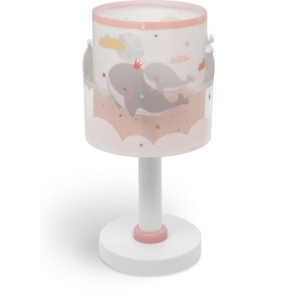 Dalber 61171S - Candeeiro de criança WHALE DREAMS 1xE14/8W/230V rosa