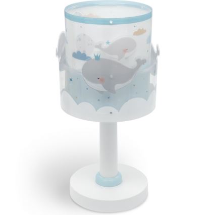 Dalber 61171T - Candeeiro de criança WHALE DREAMS 1xE14/8W/230V azul