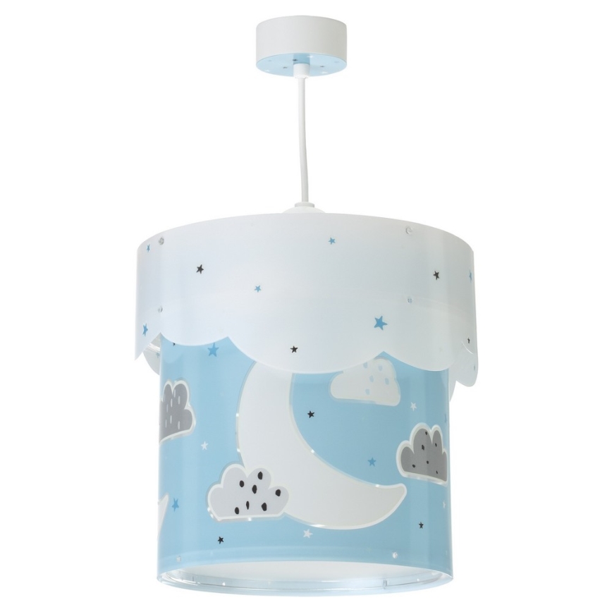 Dalber 61232T - Candelabro de criança MOON 1xE27/60W/230V