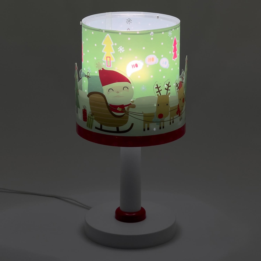 Dalber 61251 - Candeeiro de criança MERRY CHRISTMAS 1xE14/40W/230V