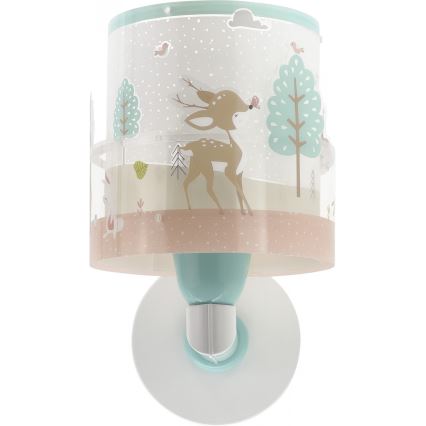 Dalber 61279 - Iluminação de parede de criança LOVING DEER 1xE27/60W/230V
