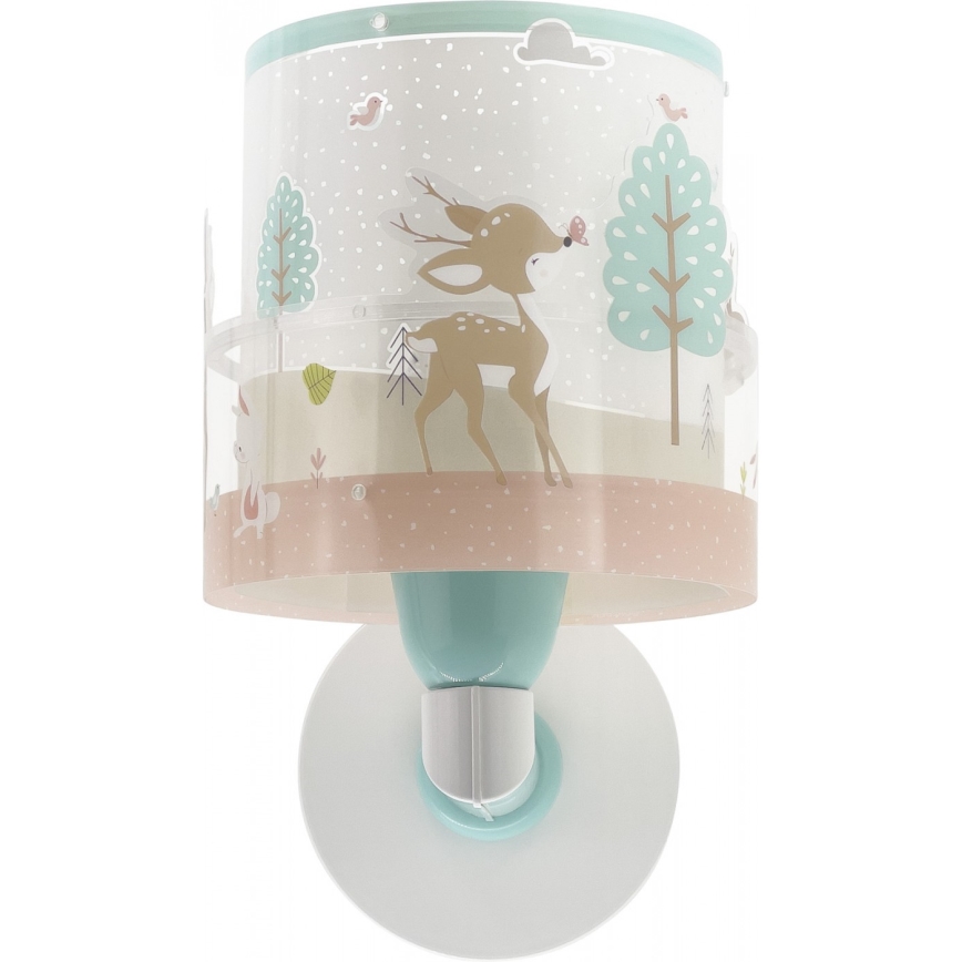 Dalber 61279 - Iluminação de parede de criança LOVING DEER 1xE27/60W/230V
