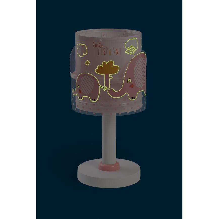 Dalber 61331S - Lâmpada de criança LITTLE ELEFANTE 1xE14/40W/230V