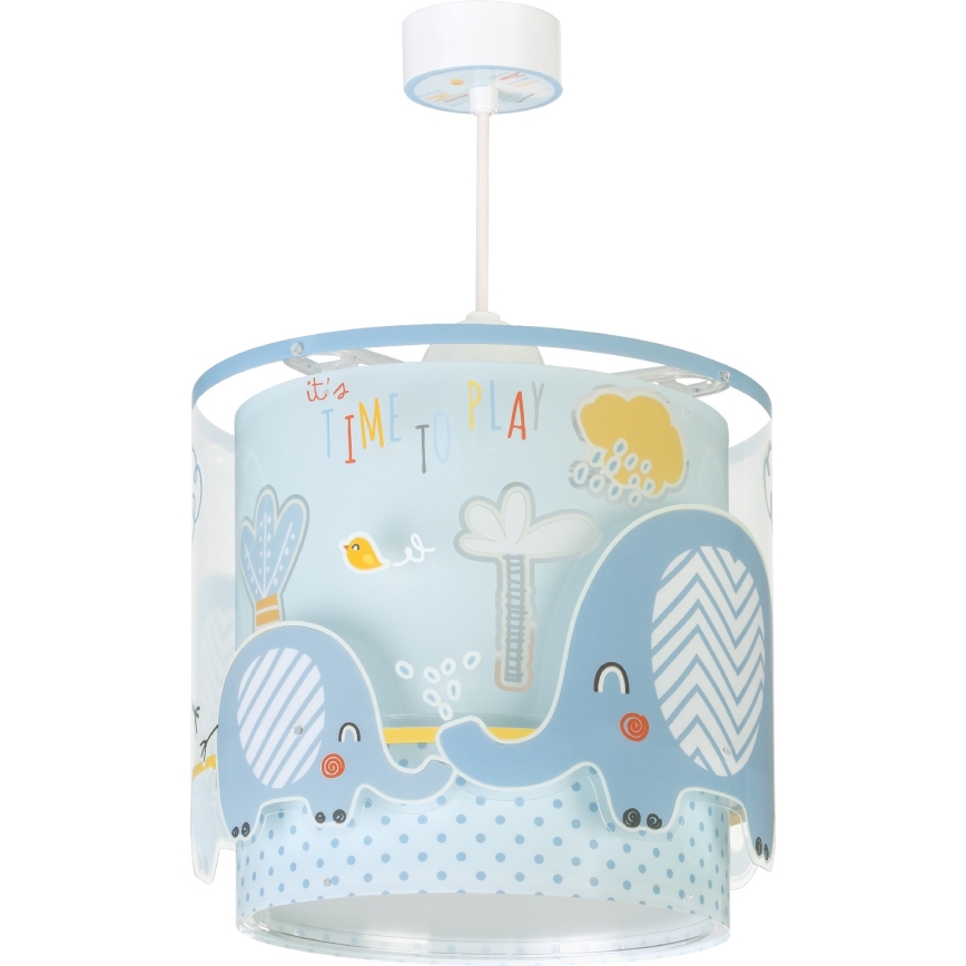 Dalber 61332T - Candelabro de criança LITTLE ELEFANTE 1xE27/60W/230V