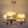 Dalber 61687 - Candelabro de criança BABY TRAVEL 3xE27/60W/230V