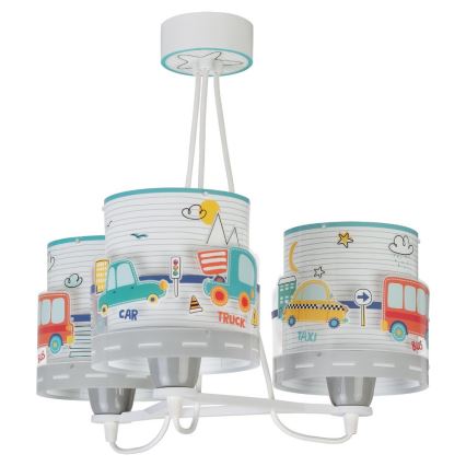 Dalber 61687 - Candelabro de criança BABY TRAVEL 3xE27/60W/230V