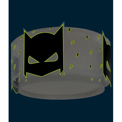 Dalber 61806 - Iluminação de teto para crianças DARK HERO 2xE27/15W/230V