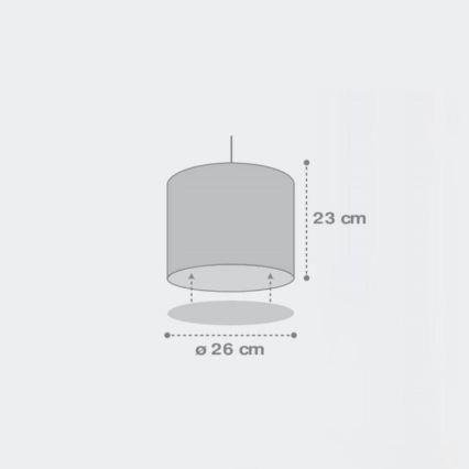 Dalber 62012S - Candelabro de criança SWEET DREAMS 1xE27/60W/230V