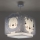 Dalber 63112T - Candelabro de criança JUNGLE 1xE27/15W/230V azul