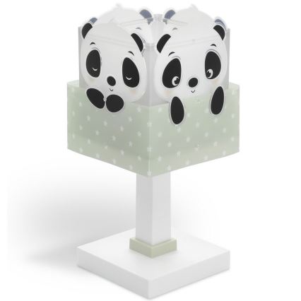 Dalber 63161H - Candeeiro de criança PANDA 1xE14/40W/230V verde