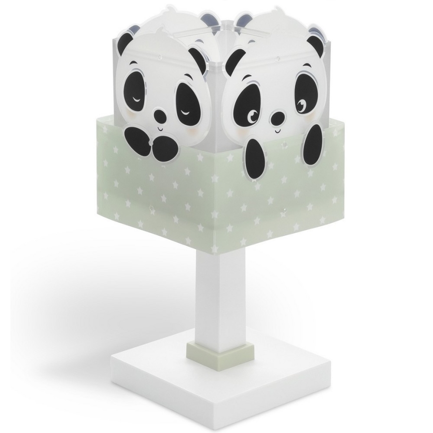 Dalber 63161H - Candeeiro de criança PANDA 1xE14/40W/230V verde