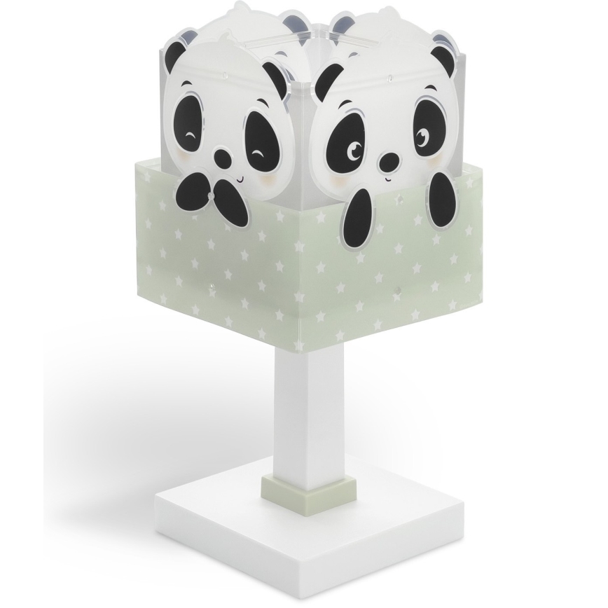 Dalber 63161H - Candeeiro de criança PANDA 1xE14/40W/230V verde