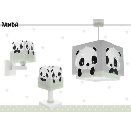 Dalber 63161H - Candeeiro de criança PANDA 1xE14/40W/230V verde