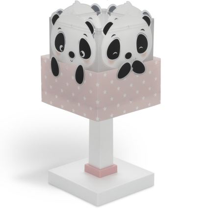 Dalber 63161S - Candeeiro de criança PANDA 1xE14/40W/230V rosa