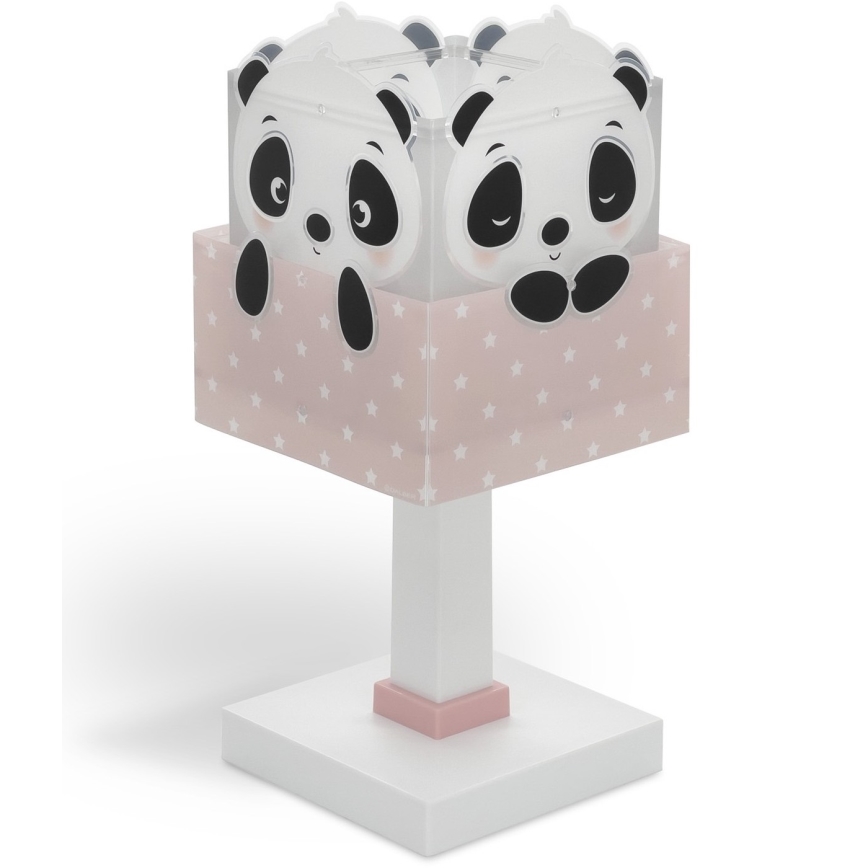 Dalber 63161S - Candeeiro de criança PANDA 1xE14/40W/230V rosa