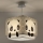 Dalber 63162T - Candelabro de criança PANDA 1xE27/60W/230V azul