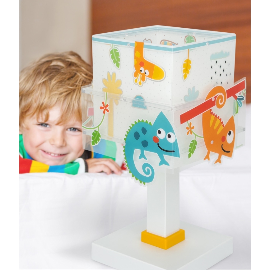 Dalber 63311 - Candeeiro de criança HAPPY JUNGLE 1xE14/8W/230V