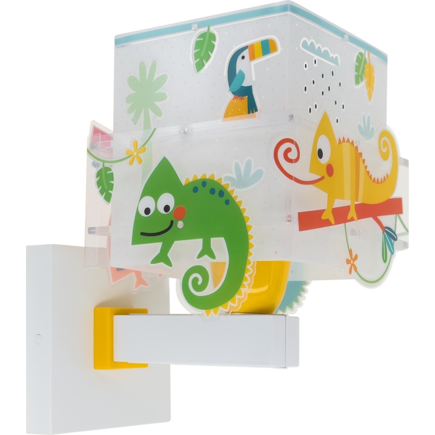 Dalber 63319 - Iluminação de parede de criança HAPPY JUNGLE 1xE27/15W/230V