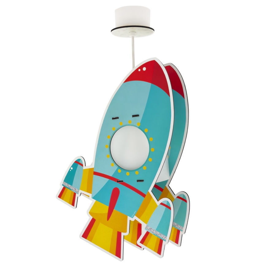 Dalber 63357 - Candeeiro de criança ROCKET 1xE27/15W/230V