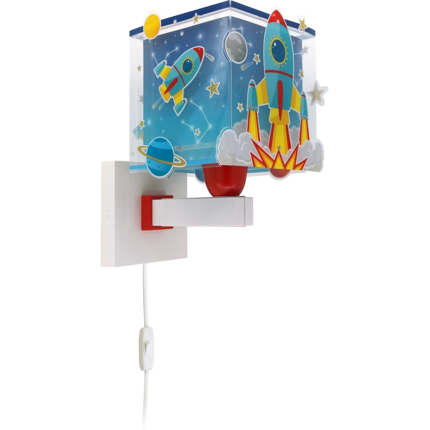 Dalber 63359 - Iluminação de parede de criança ROCKET 1xE27/15W/230V
