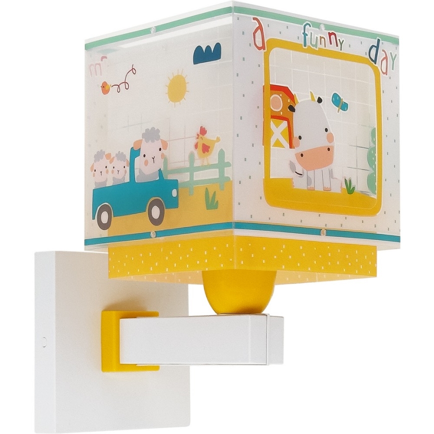 Dalber 63409 - Iluminação de parede de criança MY FARM 1xE27/15W/230V