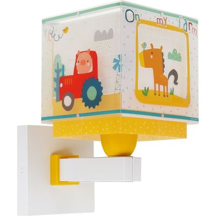 Dalber 63409 - Iluminação de parede de criança MY FARM 1xE27/15W/230V