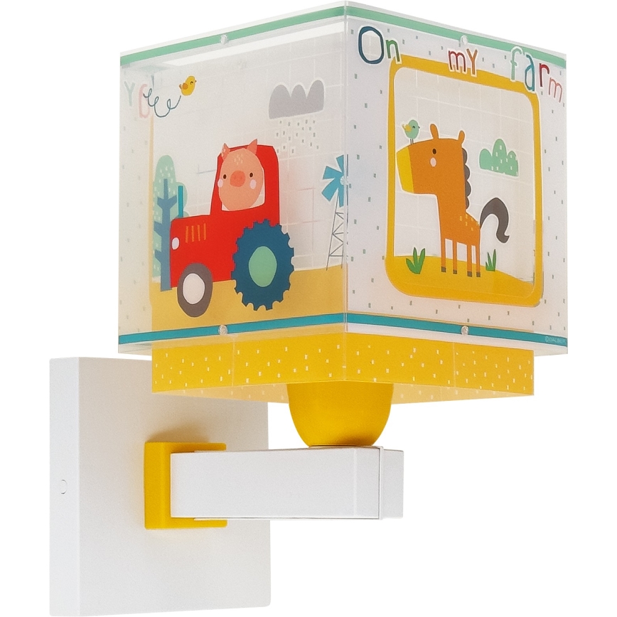 Dalber 63409 - Iluminação de parede de criança MY FARM 1xE27/15W/230V