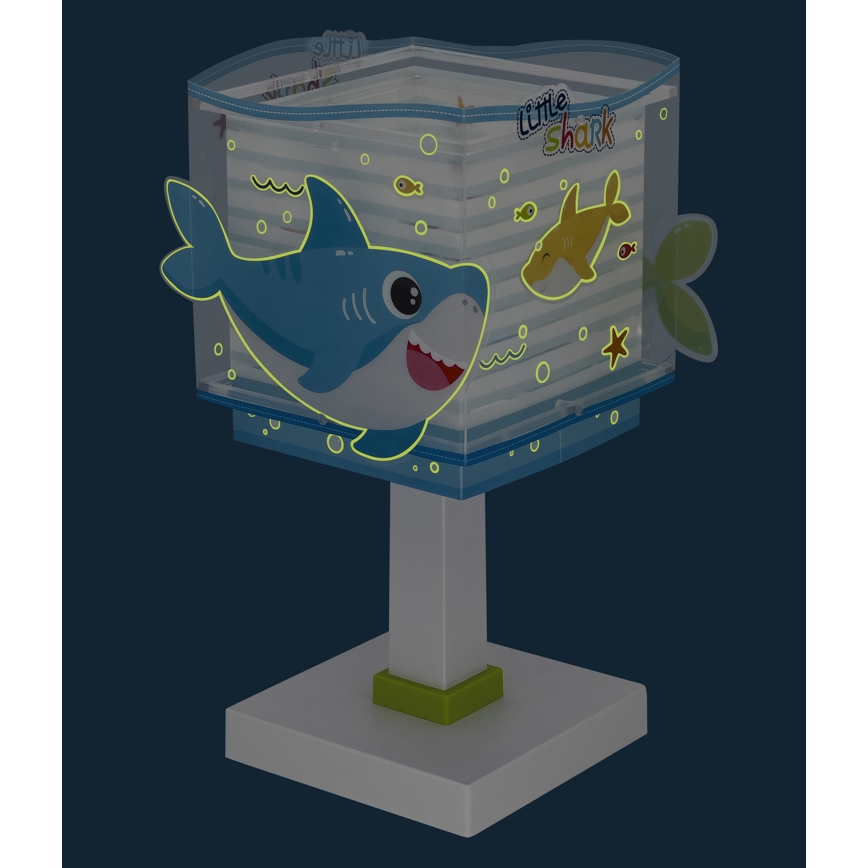 Dalber 63471 - Candeeiro de criança BABY SHARK 1xE14/60W/230V