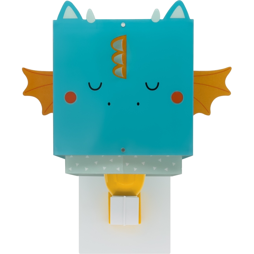 Dalber 64389 - Iluminação de parede de criança LITTLE DRAGON 1xE27/15W/230V