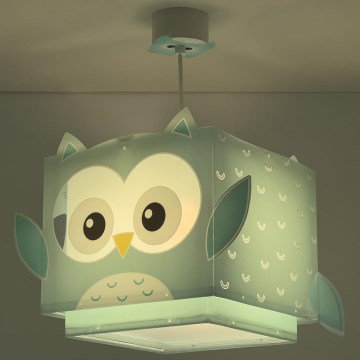 Dalber 64392 - Candelabro de criança LITTLE OWL 1xE27/60W/230V
