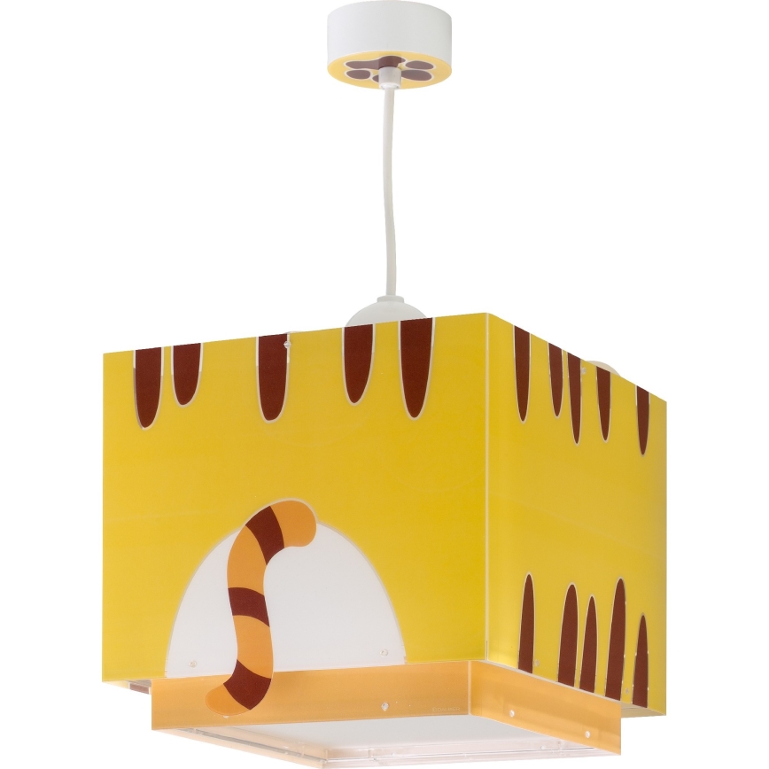 Dalber 64562 - Candelabro de criança LITTLE TIGER 1xE27/60W/230V