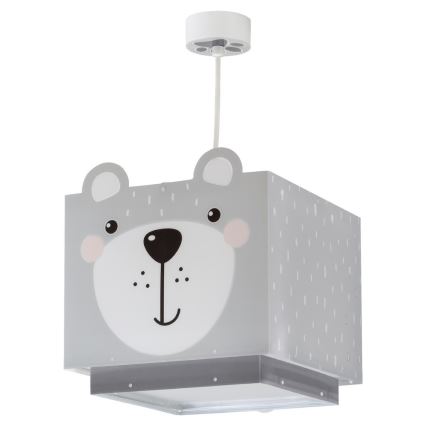 Dalber 64572 - Candelabro de criança LITTLE TEDDY 1xE27/60W/230V