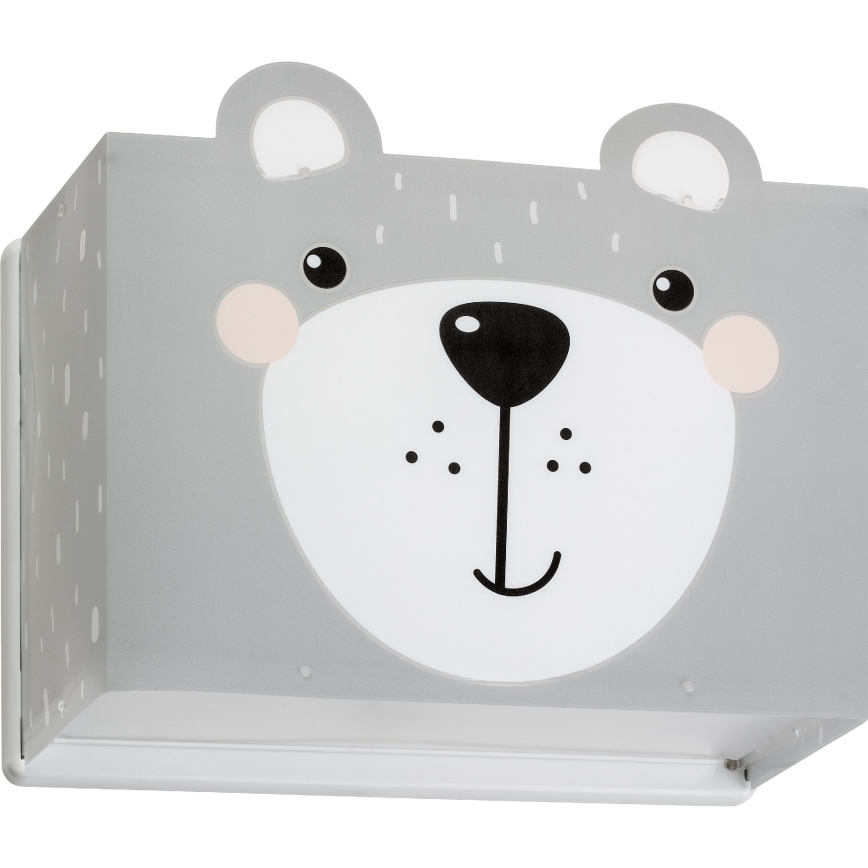 Dalber 64578 - Luz de parede de criança LITTLE TEDDY 1xE27/60W/230V
