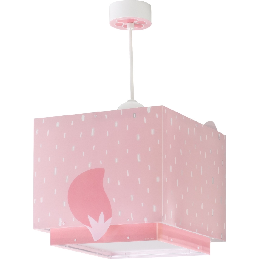 Dalber 64582 - Candelabro de criança LITTLE FOX 1xE27/60W/230V