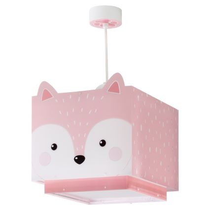 Dalber 64582 - Candelabro de criança LITTLE FOX 1xE27/60W/230V
