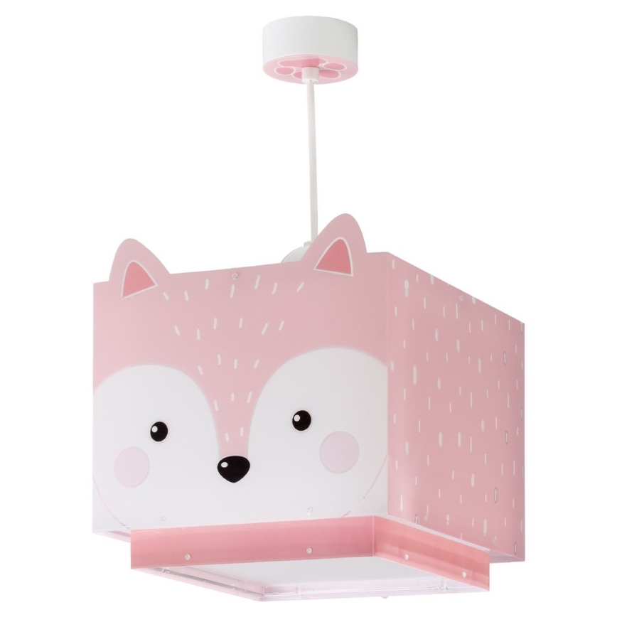 Dalber 64582 - Candelabro de criança LITTLE FOX 1xE27/60W/230V