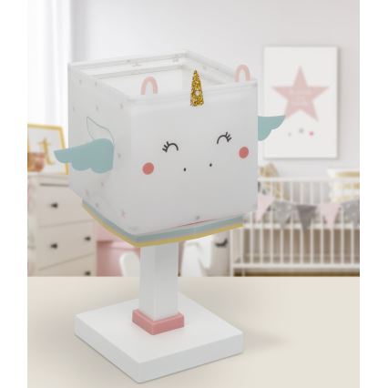 Dalber 64591 - Candeeiro de criança LITTLE UNICORN 1xE14/8W/230V