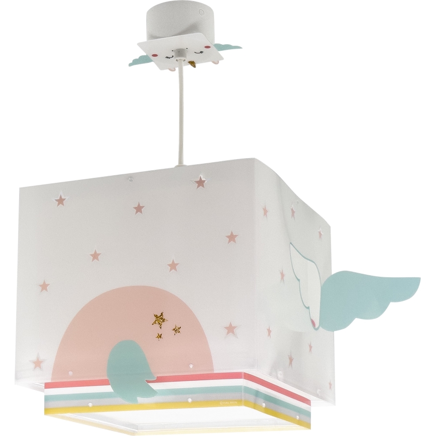 Dalber 64592 - Candelabro de criança LITTLE UNICORN 1xE27/15W/230V
