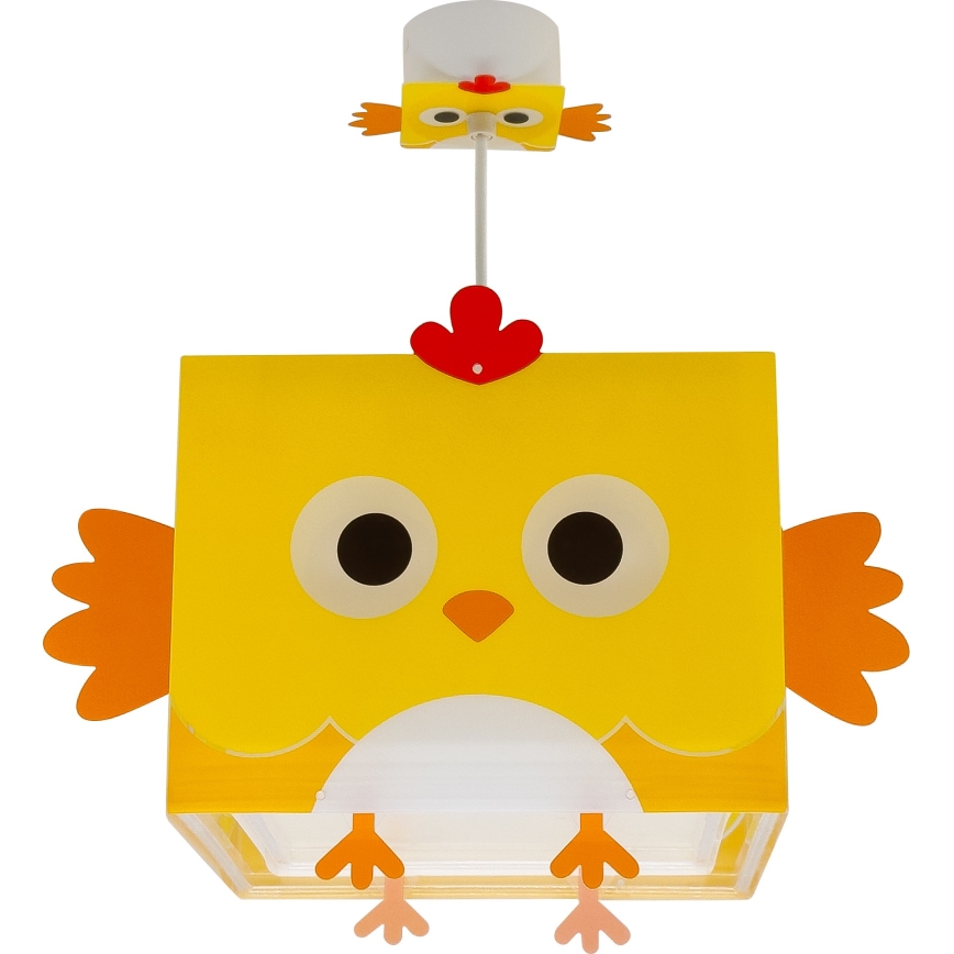 Dalber 64642 - Candelabro de criança LITTLE CHICKEN 1xE27/15W/230V