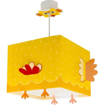 Dalber 64642 - Candelabro de criança LITTLE CHICKEN 1xE27/15W/230V