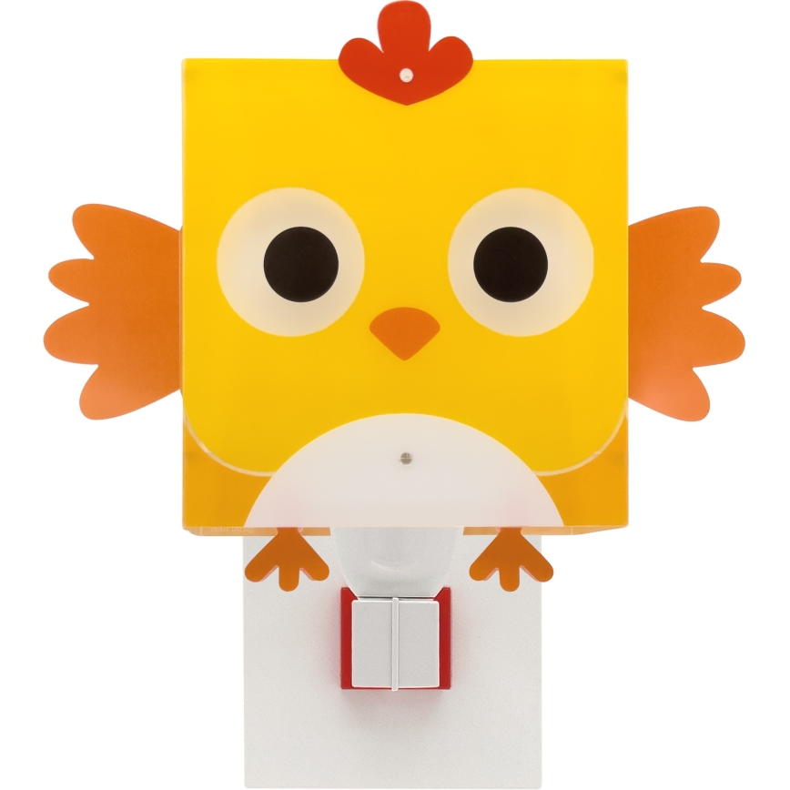 Dalber 64649 - Iluminação de parede de criança LITTLE CHICKEN 1xE27/15W/230V