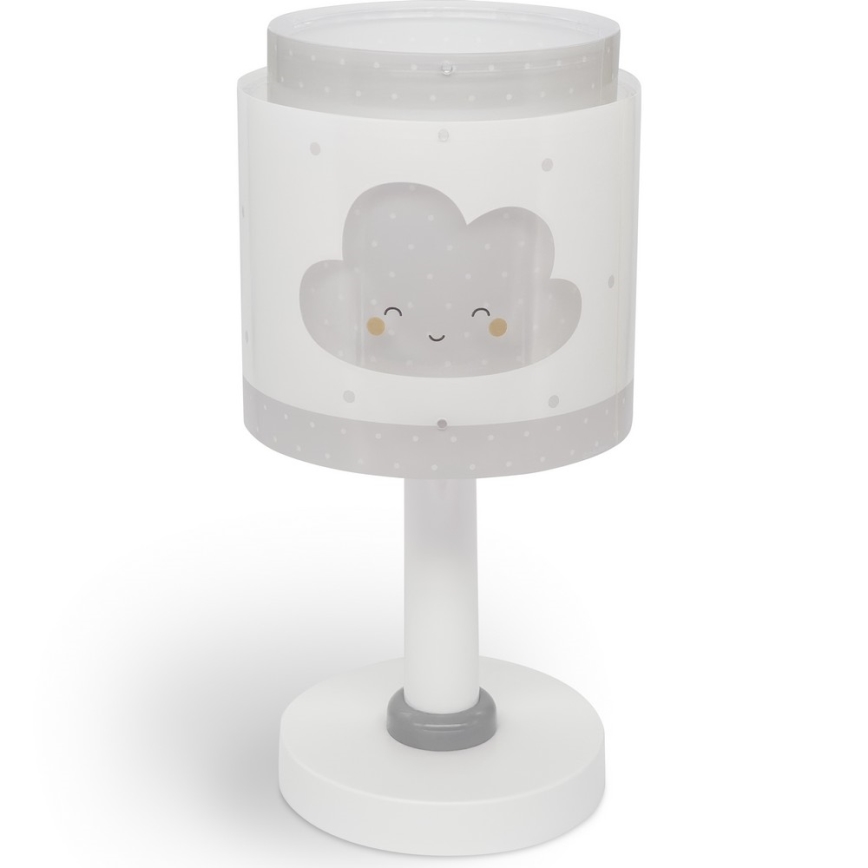 Dalber 76011E - Candeeiro de criança BABY DREAMS 1xE14/8W/230V cinzento