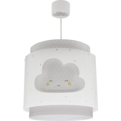 Dalber 76012E - Candelabro de criança BABY DREAMS 1xE27/15W/230V cinzento