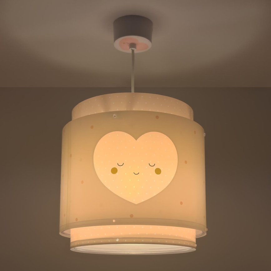 Dalber 76012S - Candelabro de criança BABY DREAMS 1xE27/15W/230V rosa