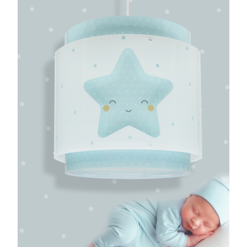 Dalber 76012T - Candelabro de criança BABY DREAMS 1xE27/15W/230V azul