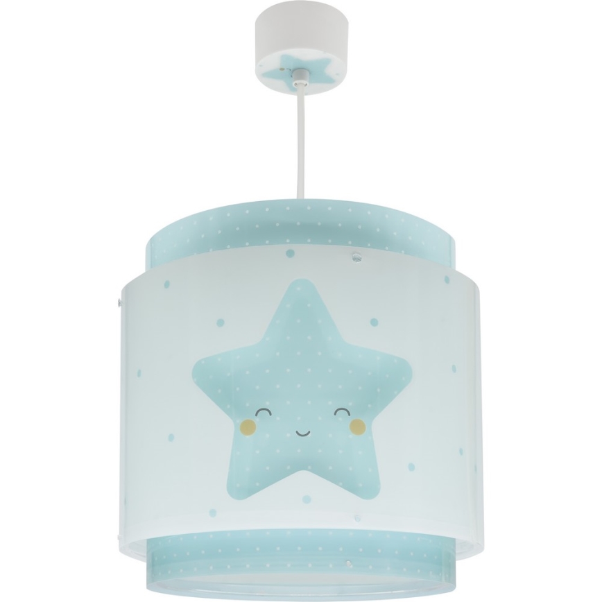 Dalber 76012T - Candelabro de criança BABY DREAMS 1xE27/15W/230V azul