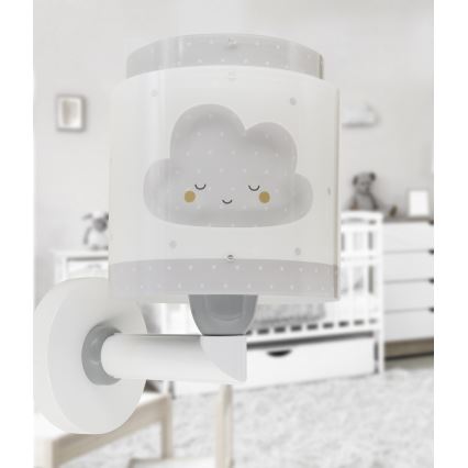 Dalber 76019E - Iluminação de parede de criança BABY DREAMS 1xE27/15W/230V cinzento